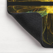 Mousepad mit grünem Fraktal (Ecke)