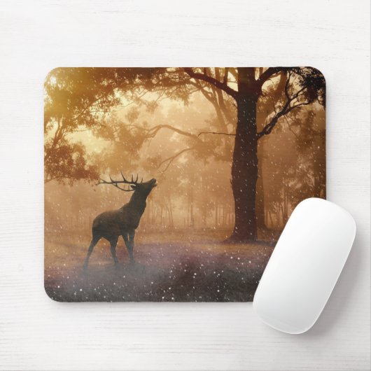Mousepad mit Hirsch/Mousepad Hirsch (Mit Mouse)
