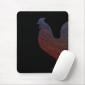 Mousepad mit Huhnmalerei (Mit Mouse)