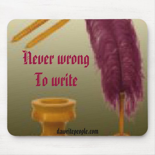 Mousepad mit Inspiration (Vorne)