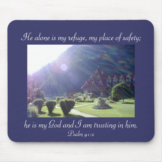 Mousepad mit inspirierendem Zitat (Vorne)