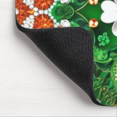 Mousepad mit Irland Colors Design (Ecke)