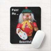Mousepad mit Künstlerin (Mit Mouse)
