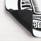 Mousepad mit leichtem Text (Ecke)