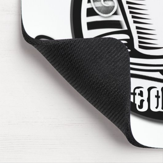 Mousepad mit leichtem Text (Ecke)