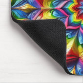 Mousepad mit LGBTQ-Farbdesign (Ecke)