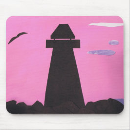 Mousepad mit Lighthouse Design