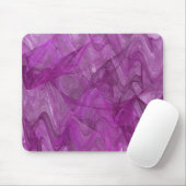 Mousepad mit lila und weißem Fraktal (Mit Mouse)