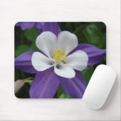 Mousepad mit Lila und weißer Blume aus Kolumbien (Mit Mouse)