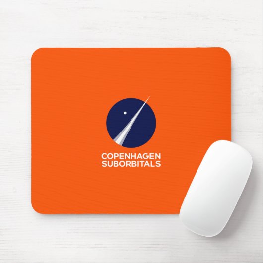 Mousepad mit Logo Kopenhagens Suborbitals (Mit Mouse)