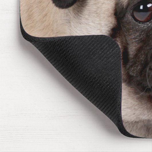 mousepad mit Mopsmündung (Ecke)