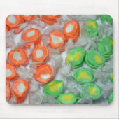Mousepad mit orangefarbenem Mousepad (Vorne)