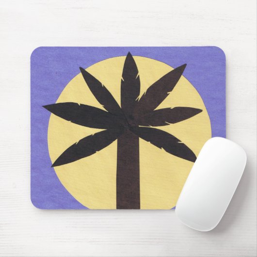 Mousepad mit Palm Tree Design (Mit Mouse)
