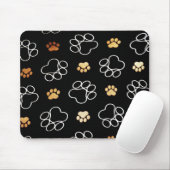 Mousepad mit Paw Prints (Mit Mouse)