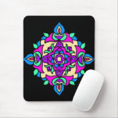 Mousepad mit Rangoli-Muster (Mit Mouse)