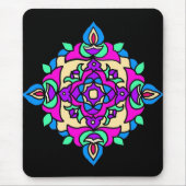 Mousepad mit Rangoli-Muster (Vorne)