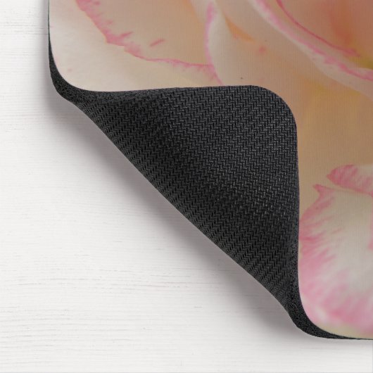 Mousepad mit rosa und weißer Narben (Ecke)