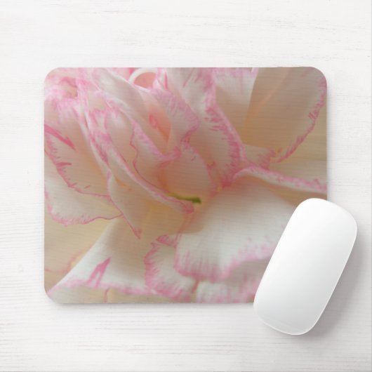 Mousepad mit rosa und weißer Narben (Mit Mouse)
