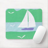 Mousepad mit Sailboat Design (Mit Mouse)