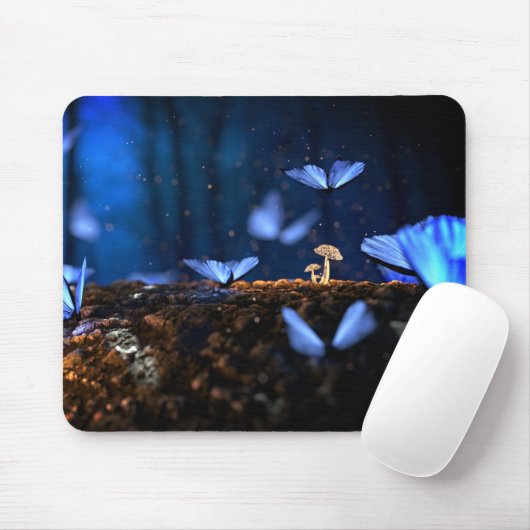 Mousepad mit Schmetterling (Mit Mouse)