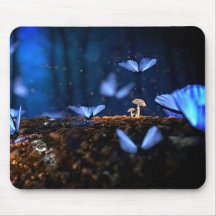 Mousepad mit Schmetterling