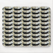 Mousepad mit schwarzen Siegeln (Vorne)