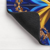 Mousepad mit schwedischem Farbdesign (Ecke)