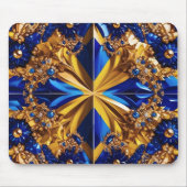 Mousepad mit schwedischem Farbdesign (Vorne)