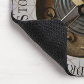 Mousepad mit Seewetter-Messgerät-Entwurf (Ecke)