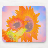 Mousepad mit Sonnenblumen (Vorne)