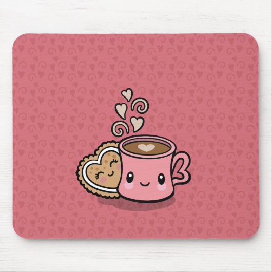 Mousepad mit süßen Leckereien (Vorne)