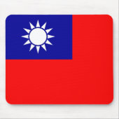 Mousepad mit taiwanesischer Flagge (Vorne)