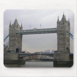 Mousepad mit Tower Bridge über der Themse