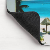 Mousepad mit tropischer Aussicht (Ecke)