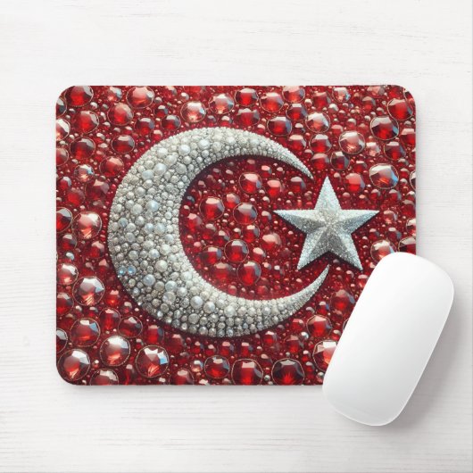 Mousepad mit türkischer Farbgestaltung (Mit Mouse)