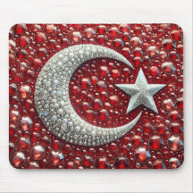 Mousepad mit türkischer Farbgestaltung
