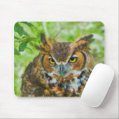 Mousepad mit Virginia-Uhu (Mit Mouse)