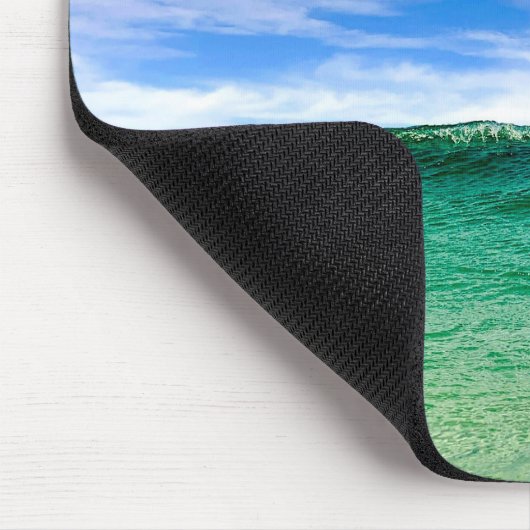 Mousepad mit Wolken und Ozean (Ecke)