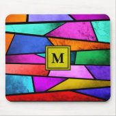 Mousepad Monogram, farblich fixiert (Vorne)