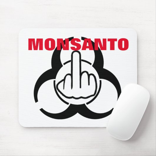 Mousepad Monsanto Bio Hazard Gedreht (Mit Mouse)