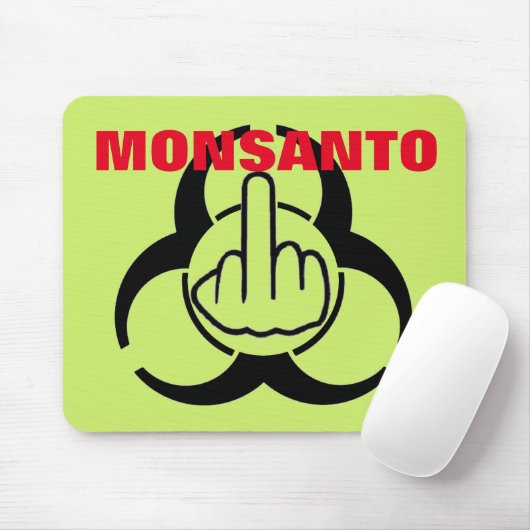 Mousepad Monsanto Bio Hazard Gedreht (Mit Mouse)