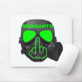 Mousepad Monsanto Gasmaske Gedreht (Mit Mouse)