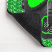 Mousepad Monsanto Gasmaske Gedreht (Ecke)