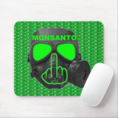 Mousepad Monsanto Gasmaske Gedreht (Mit Mouse)