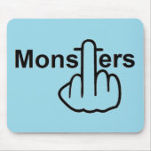 Mousepad Monster Drehe (Vorne)