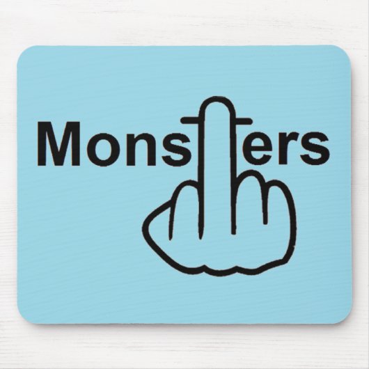 Mousepad Monster Drehe (Vorne)