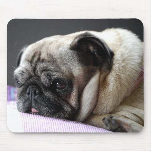 Mousepad Mops Carlin Pug (Vorne)