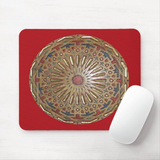 Mousepad Morrocon Beauty on Red (Mit Mouse)