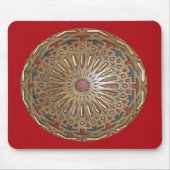Mousepad Morrocon Beauty on Red (Vorne)