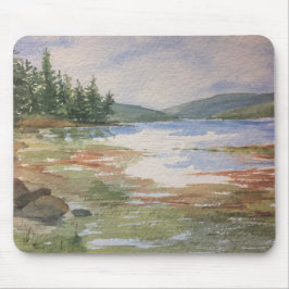 Mousepad (Mousepad): Aquarellfarben, leise Gezeite